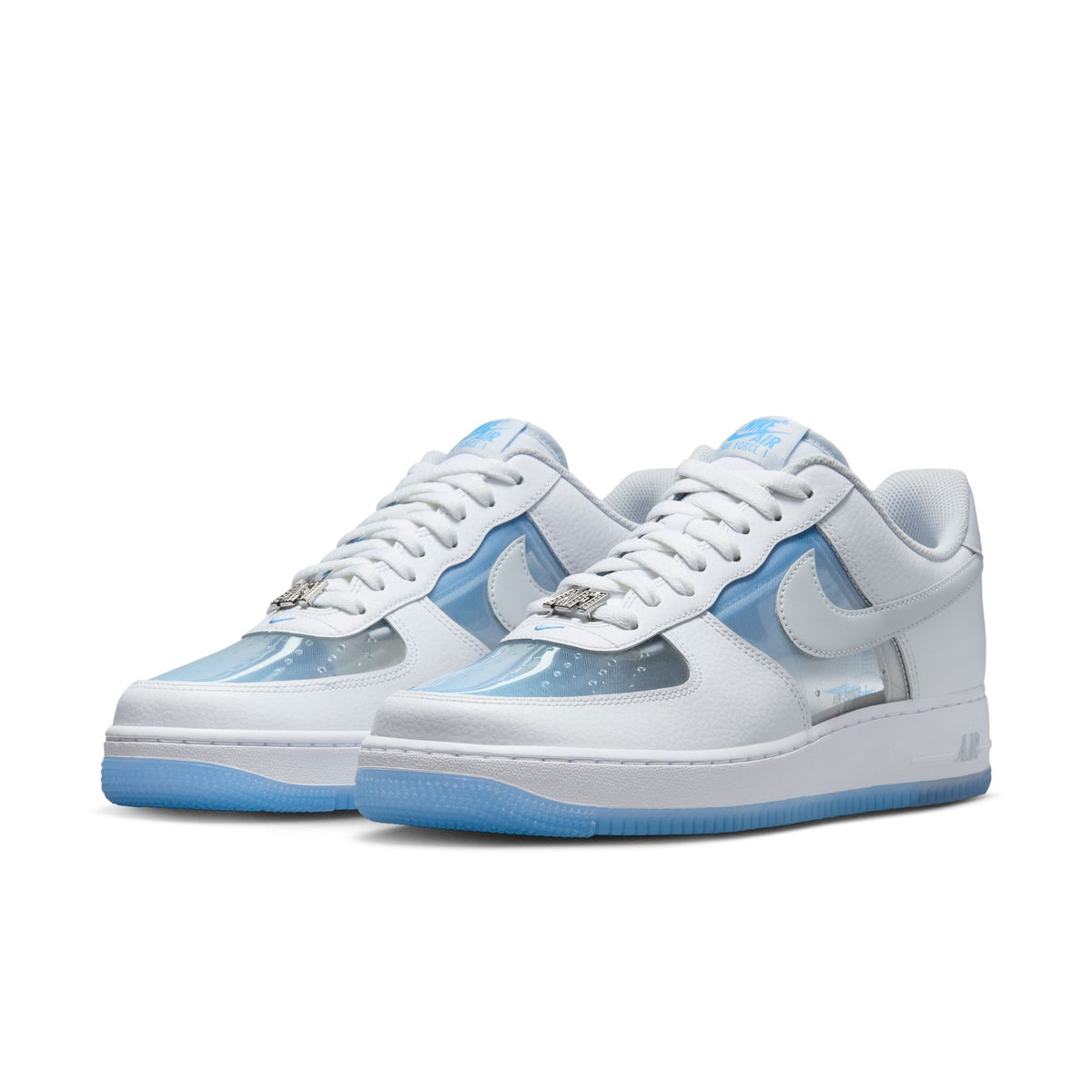 Nike W Air Force 1 Retro - White/Pure Platinum/University Blue IB5724-100