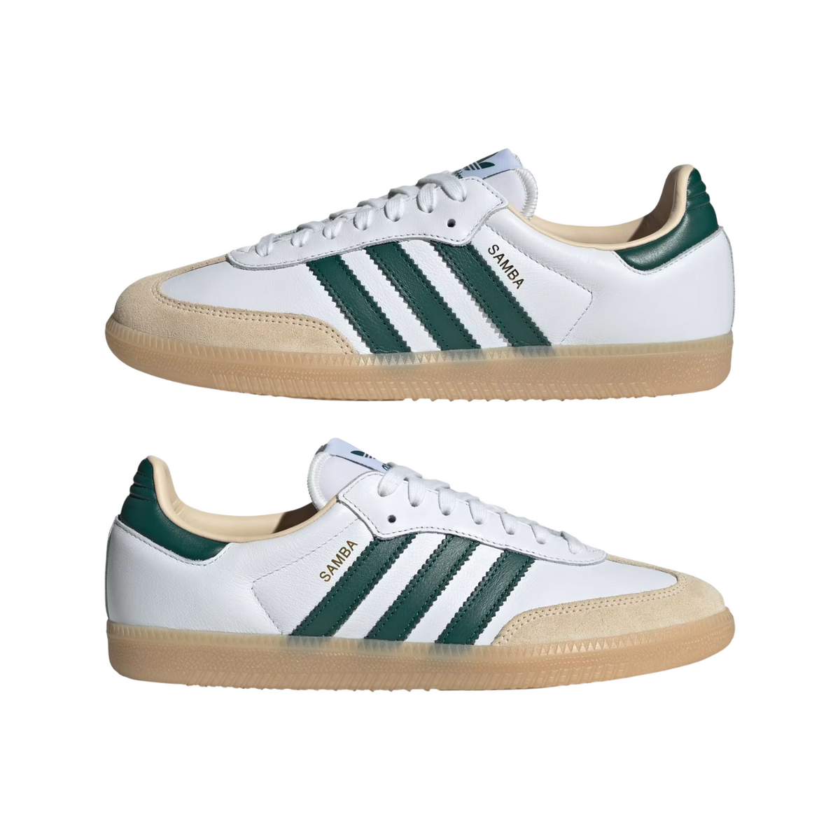 Adidas Samba OG Cloud White/Collegiate Green/Gum