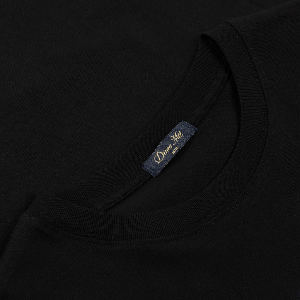 Dime Cursive Small Logo T-Shirt Black
