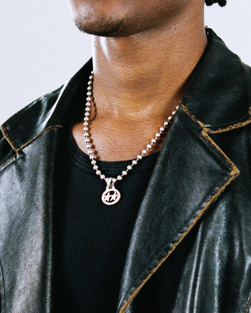 TwoJeys Icon Ball Necklace #1 Silver