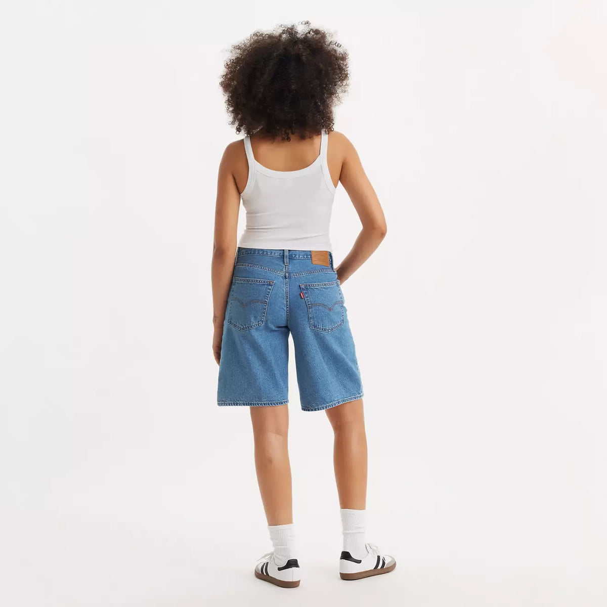 Levi's W Baggy Dad Jort Foolish Love