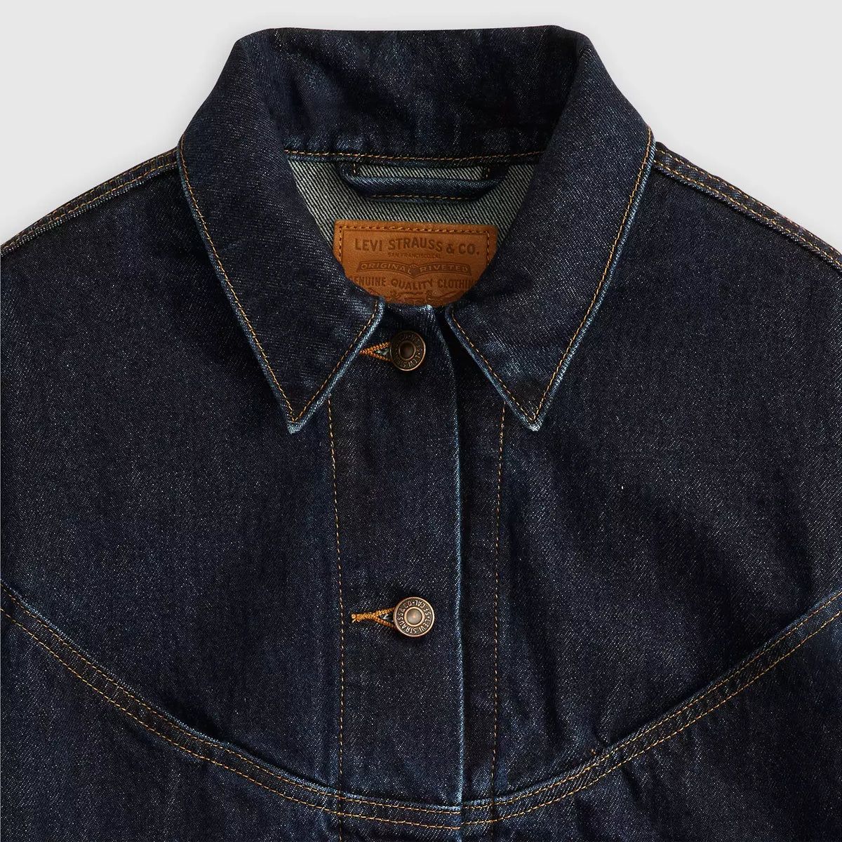 Levi's W Shrunken 90S Trucker Jacket Dream Nice Dreams