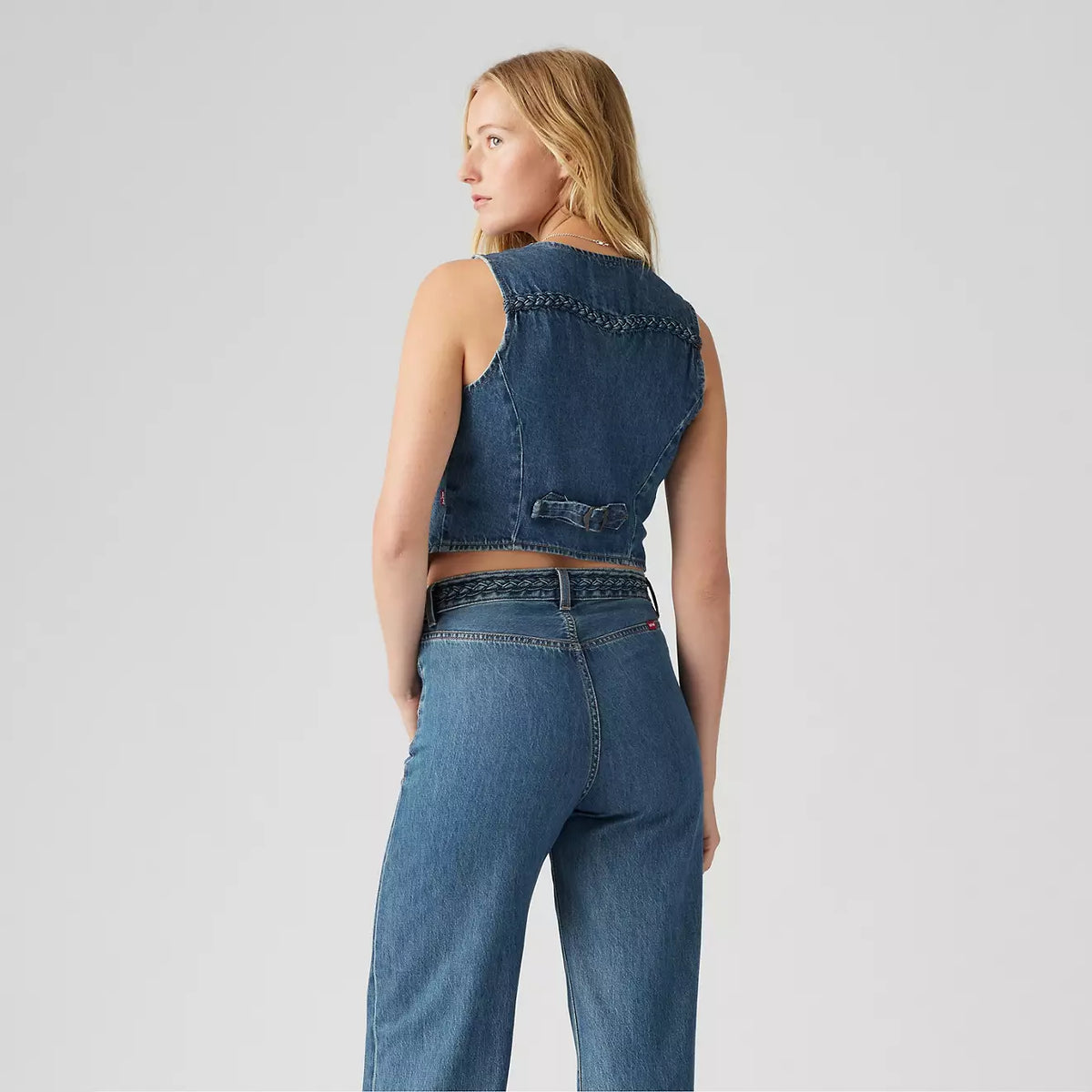 Levi's W Braided Vest Big Yikes