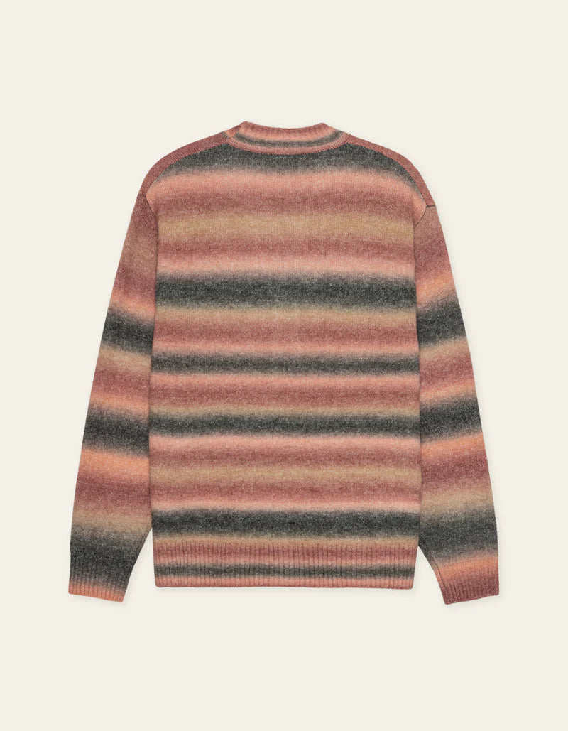 Les Deux Boston Gradient Knitted Cardigan Sea Moss Green