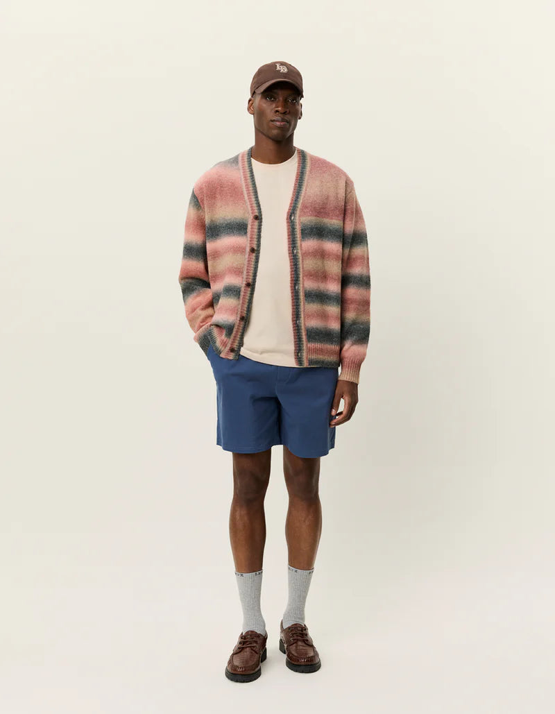 Les Deux Boston Gradient Knitted Cardigan Sea Moss Green