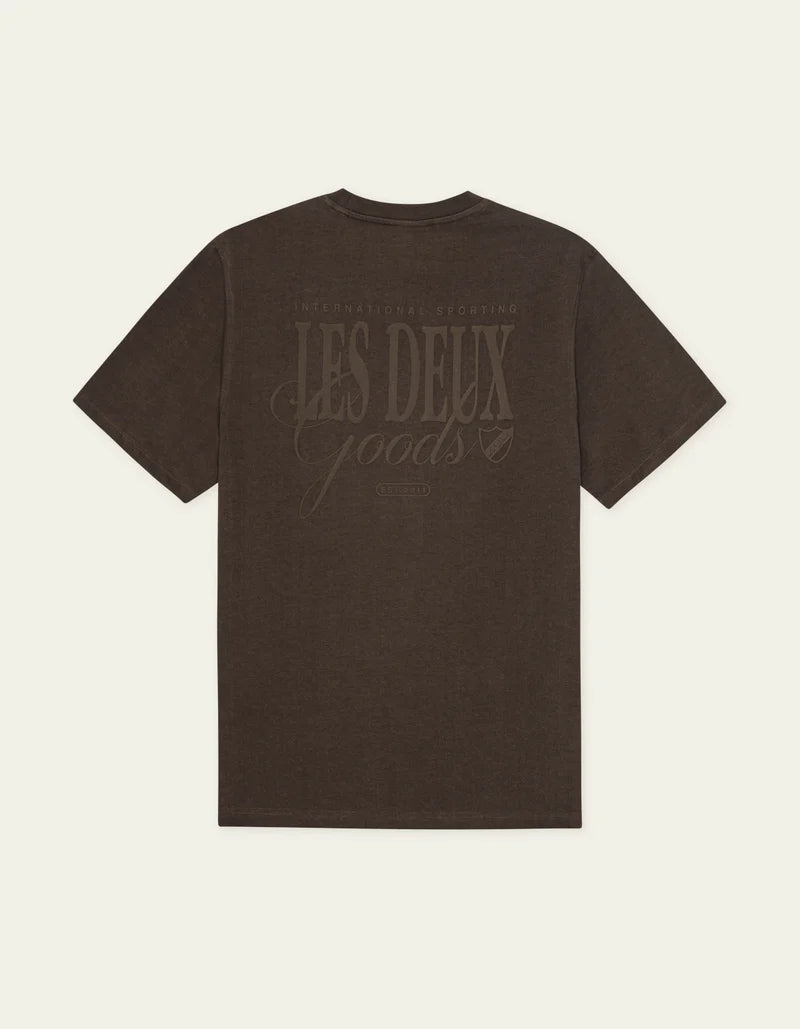 Les Deux Ben Goods T-Shirt Turkish Coffee Brown