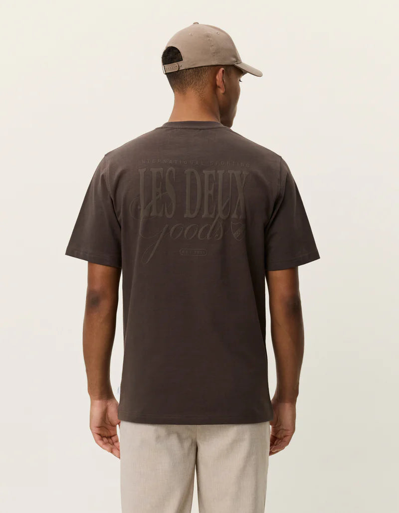 Les Deux Ben Goods T-Shirt Turkish Coffee Brown