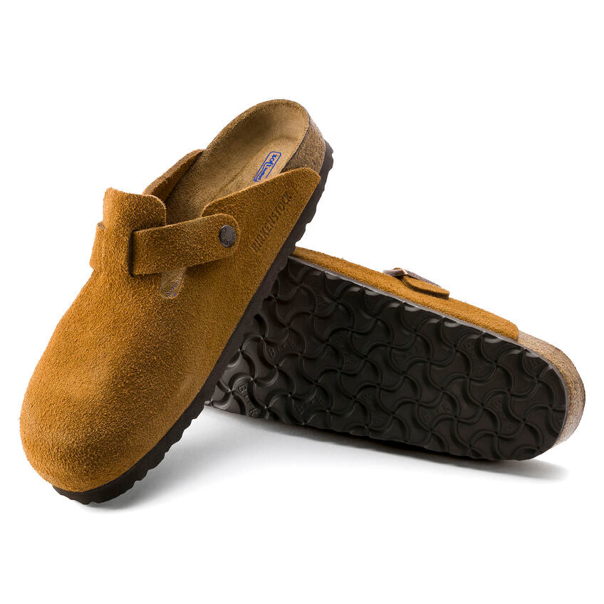 BOSTON SOFT FOOTBED SUEDE - MINK I BIRKENSTOCK - Momentum