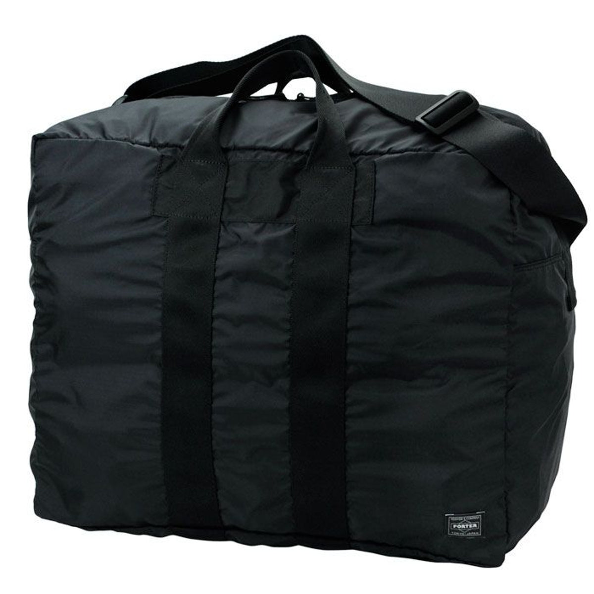 FLEX 2WAY DUFFLE BAG (S) - BLACK