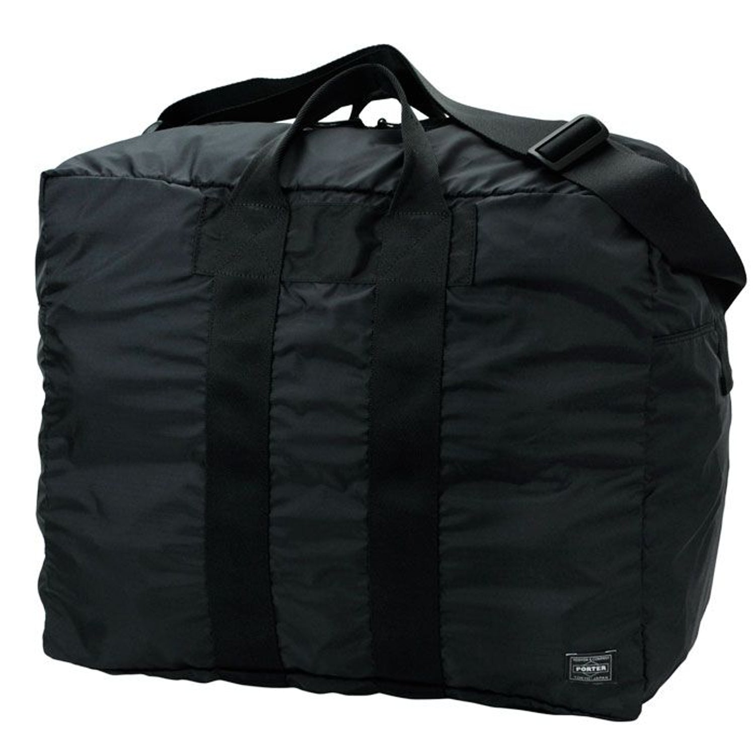 FLEX 2WAY DUFFLE BAG (S) - BLACK