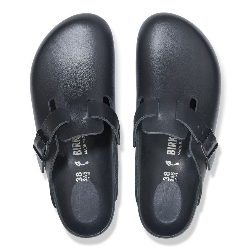 Birkenstock Boston ブラック 27cm Birkenstock Boston Exquisite Black Leather I Momentum