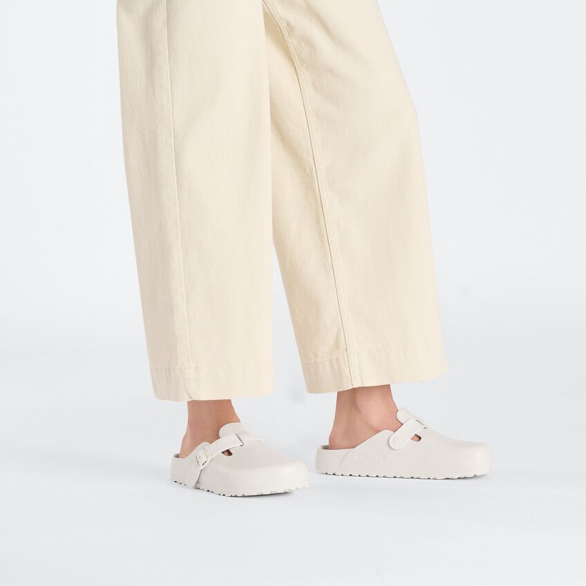 Birkenstock W Boston Eva Narrow - Eggshell