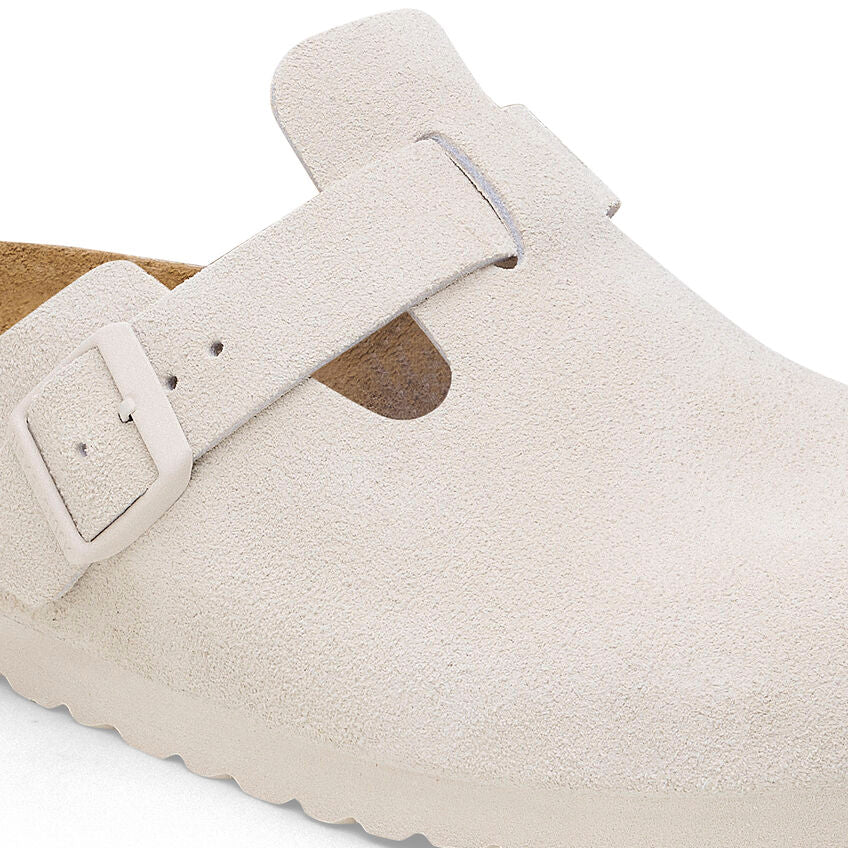 W BOSTON SOFT FOOTBED SUEDE NARROW