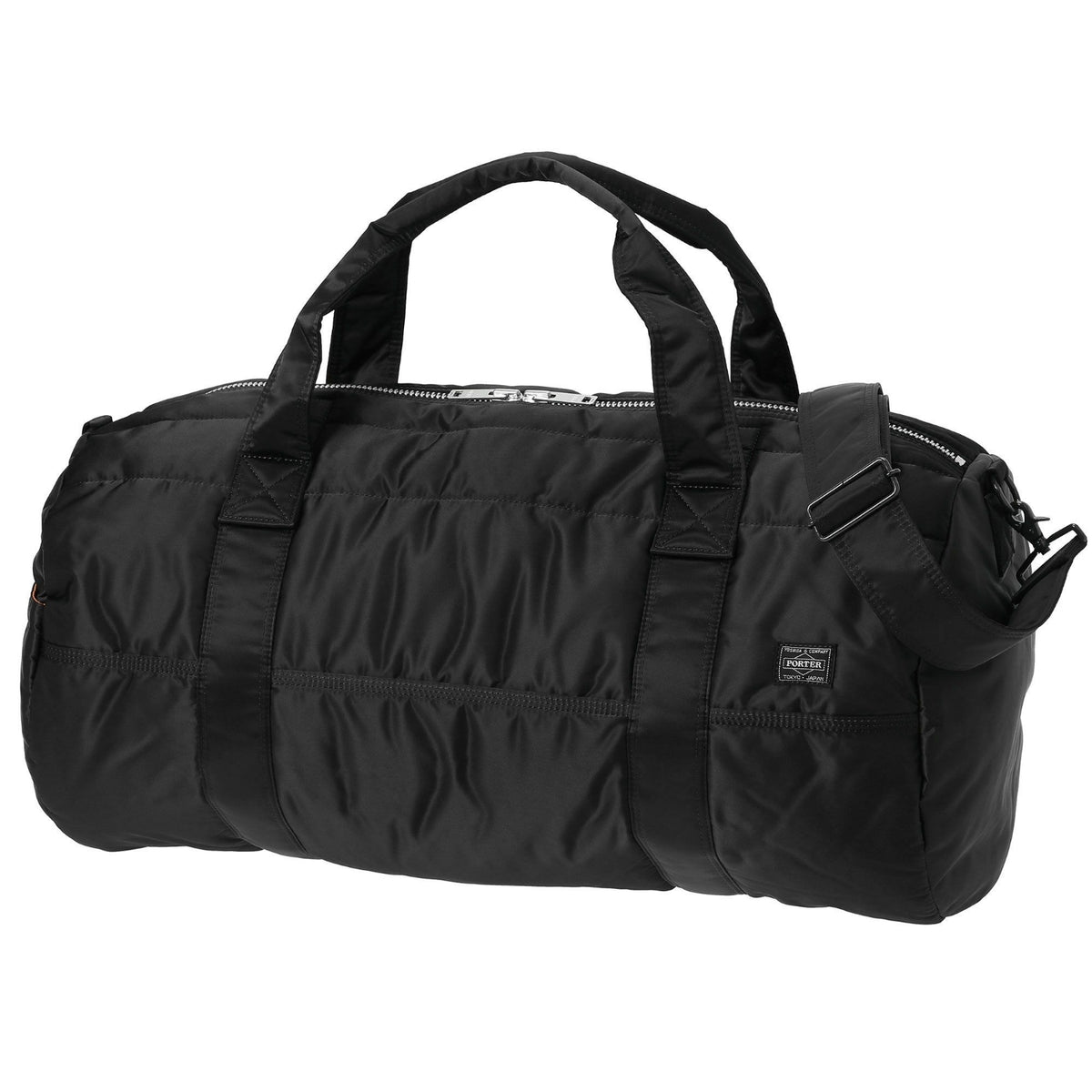 TANKER 2WAY DUFFLE BAG (M) - BLACK