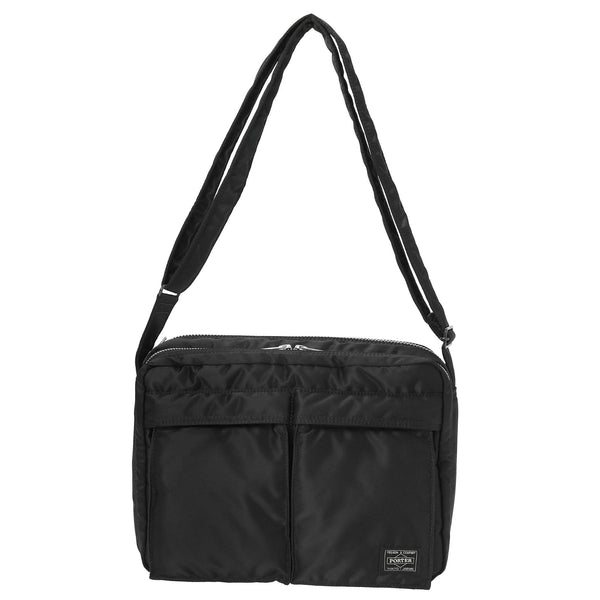 TANKER SHOULDER BAG (L) - BLACK I PORTER YOSHIDA - Momentum Clothing