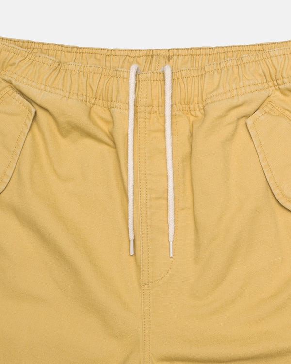 RIPSTOP CARGO BEACH SHORT - SULPHUR I STUSSY