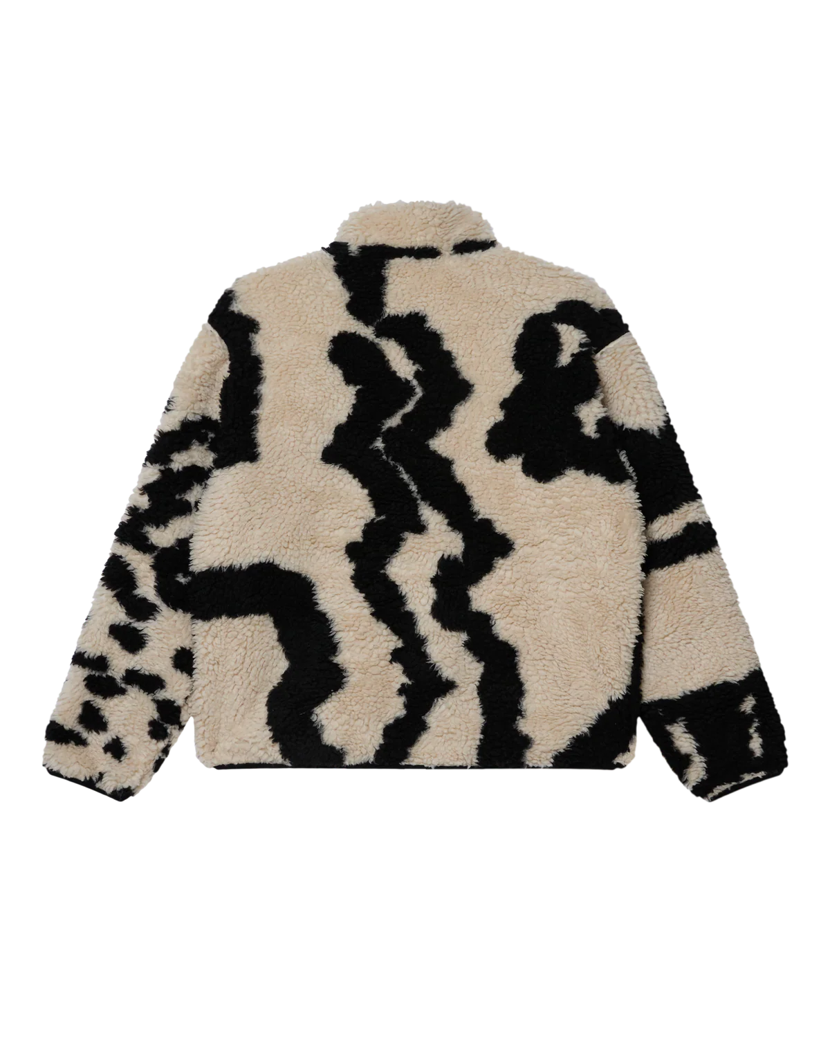 Obey Shaggy Sherpa Jacket Clay Multi