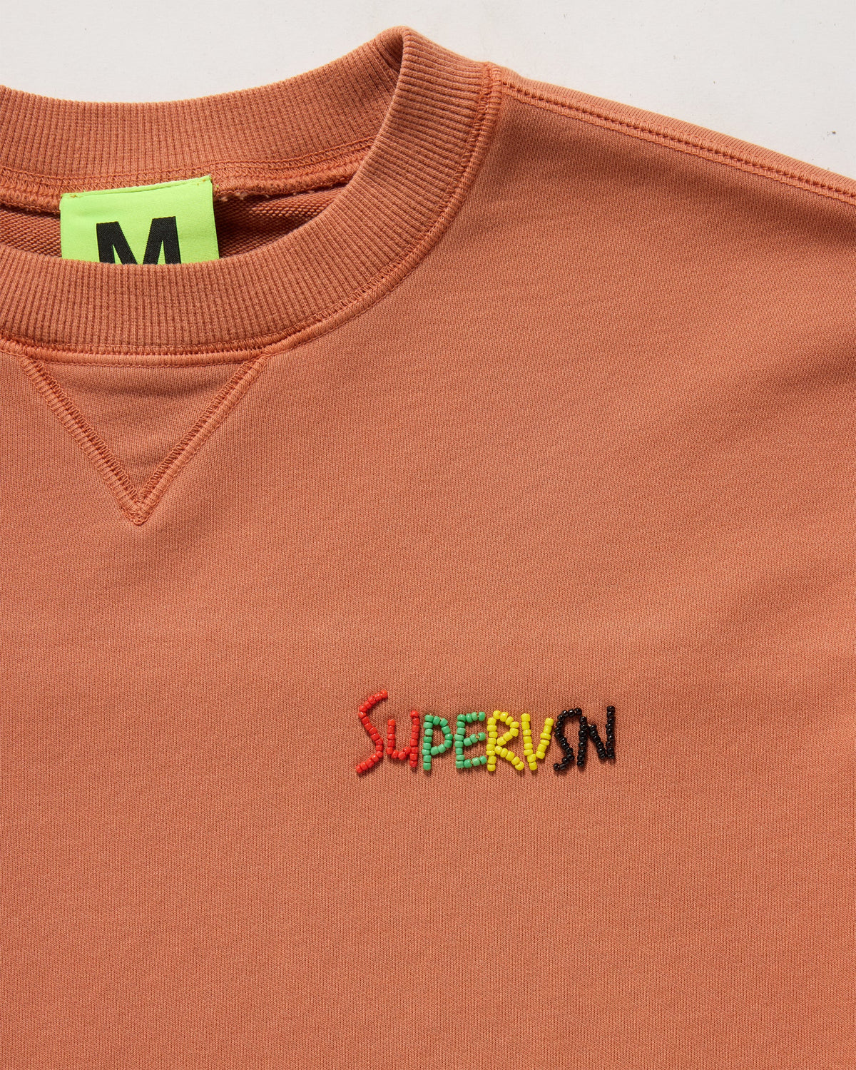 SUPERVSN Slauson Beaded Tee Yam