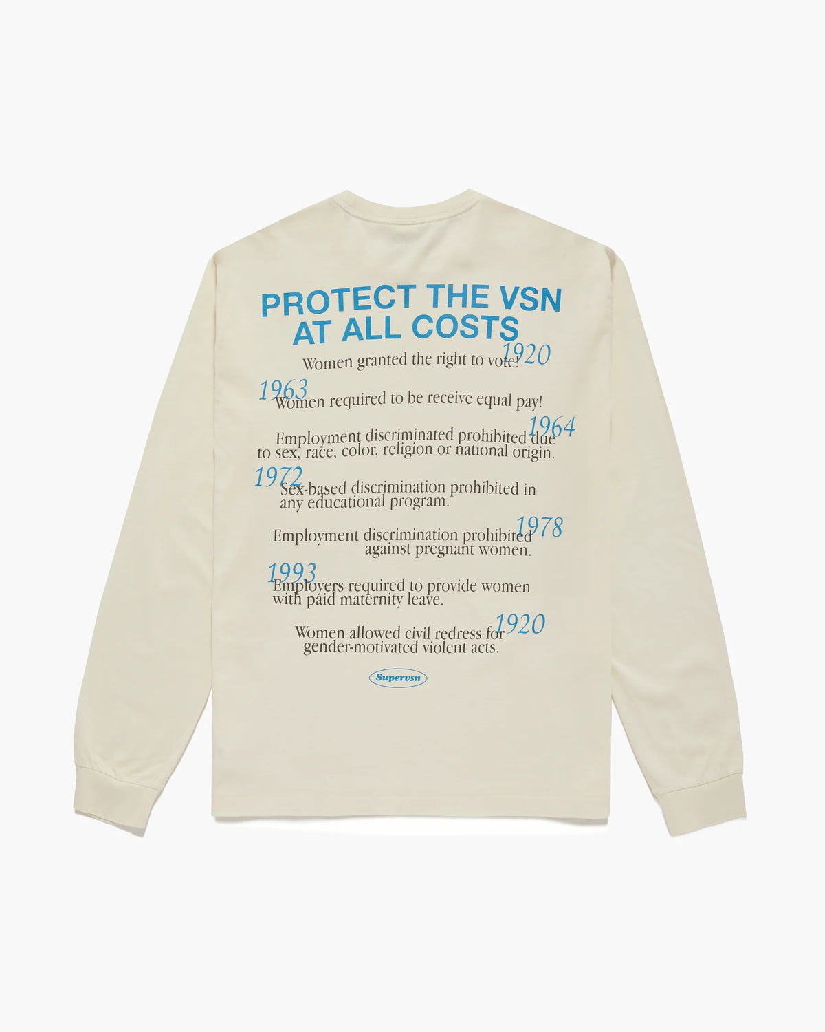 SUPERVSN Sisters Keeper LS Tee Bone