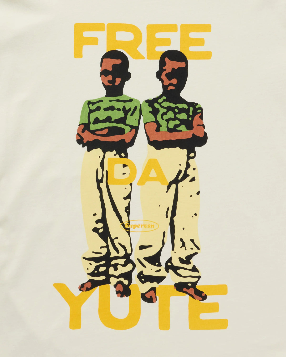 SUPERVSN Free Da Yute Tee Bone