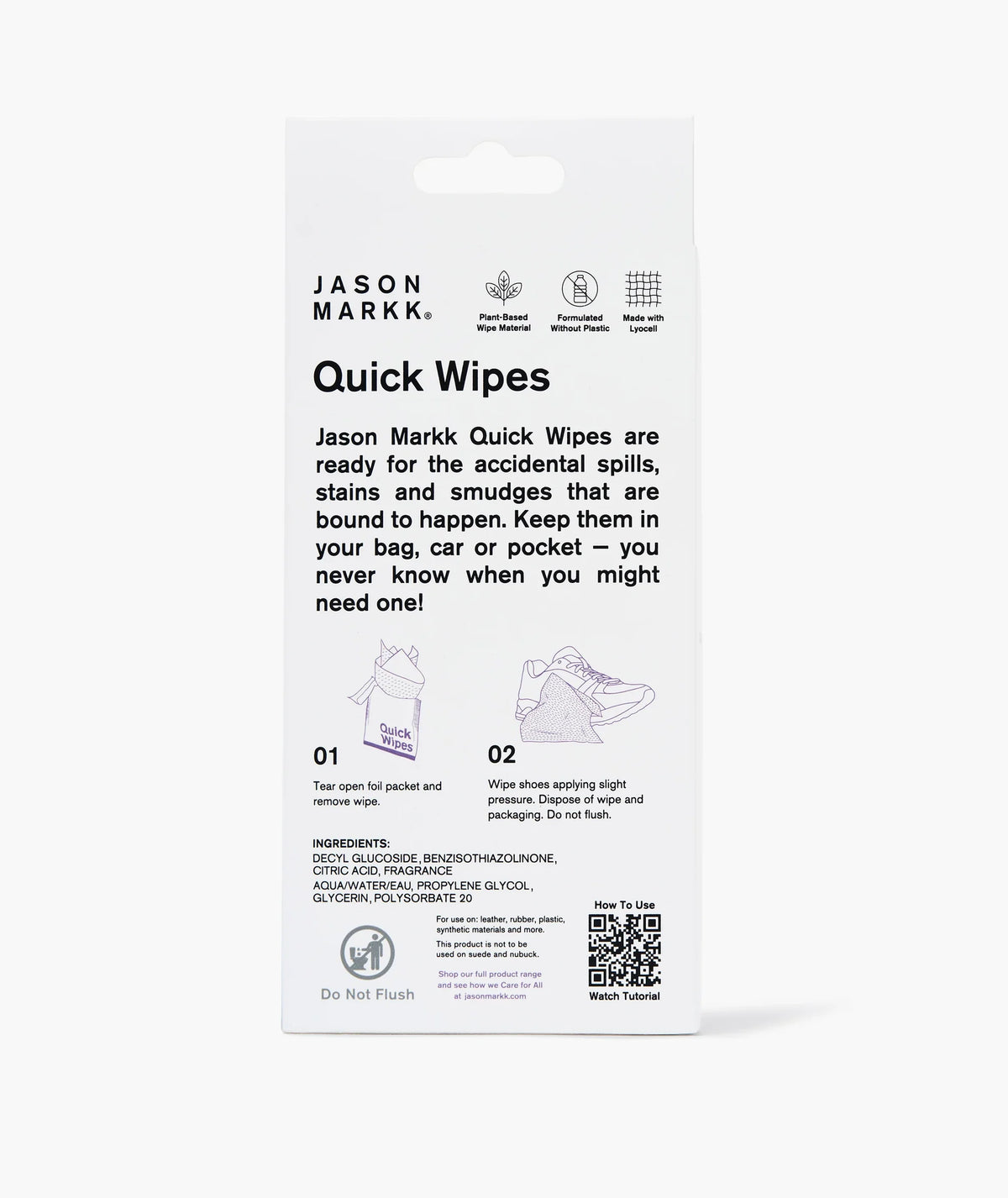 Jason Markk Quick Wipes 12 Pack
