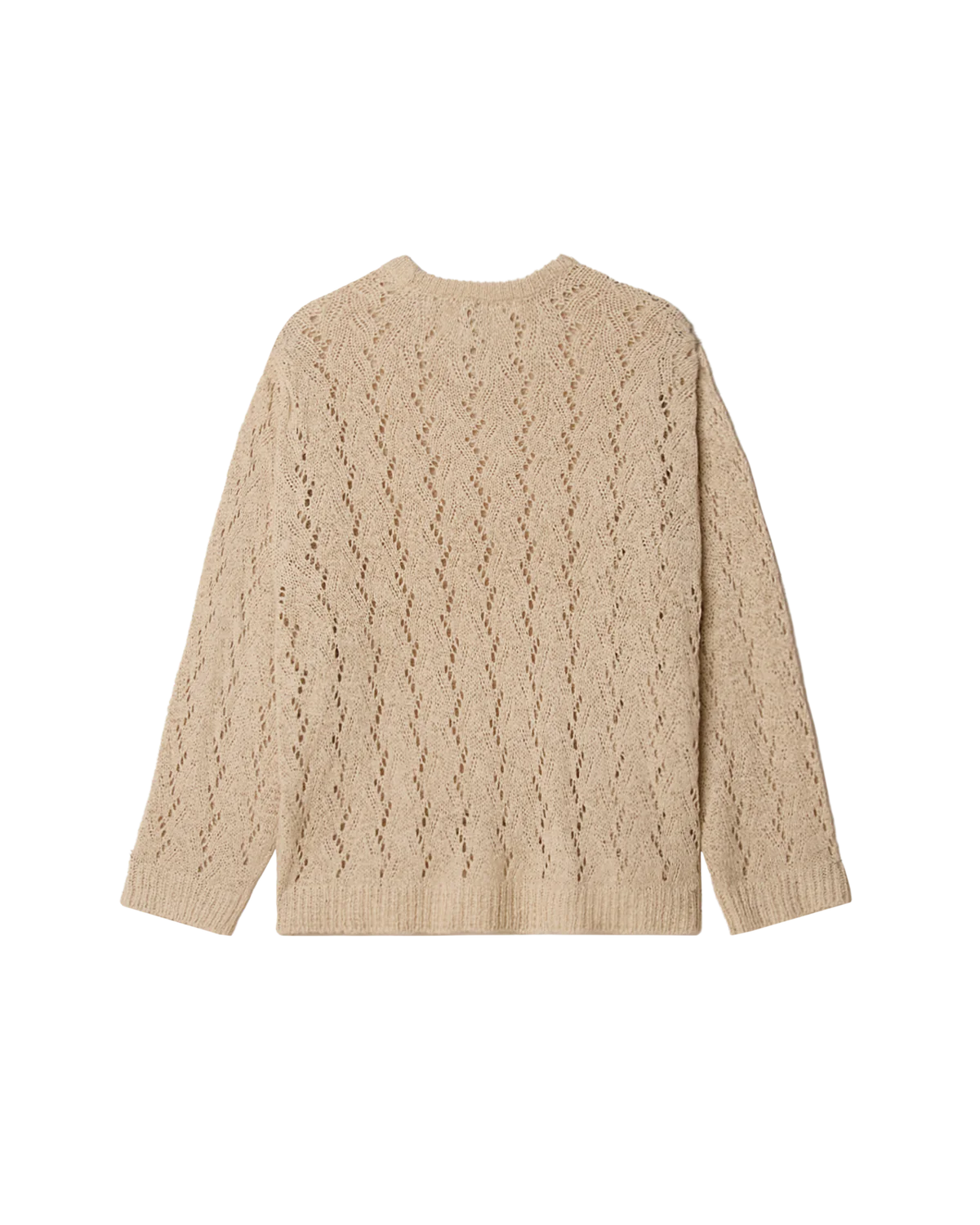 Obey Shimoda Tape Yarn Sweater Natural