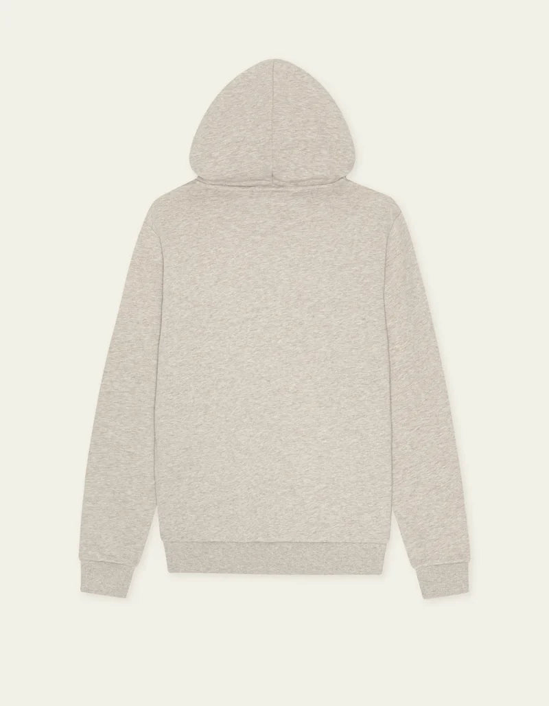 Les Deux Zipper Hoodie Light Sand Melange