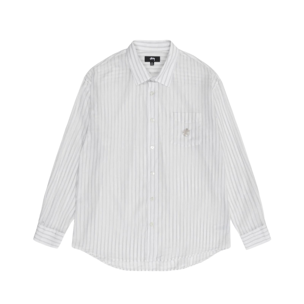 LIGHT WEIGHT CLASSIC SHIRT - WHITE I STUSSY - Momentum Clothing