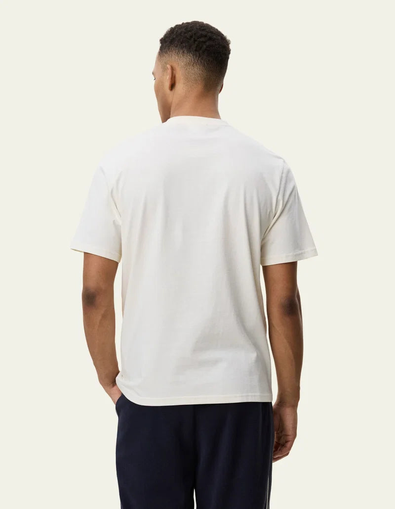 Les Deux Signature Print T-Shirt Light Ivory