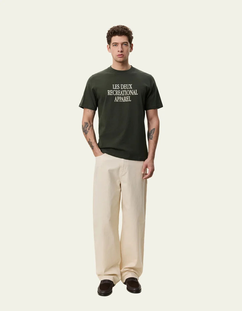 Les Deux From Copenhagen T-Shirt Rosin Green