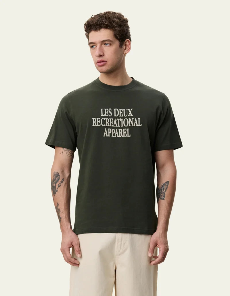 Les Deux From Copenhagen T-Shirt Rosin Green