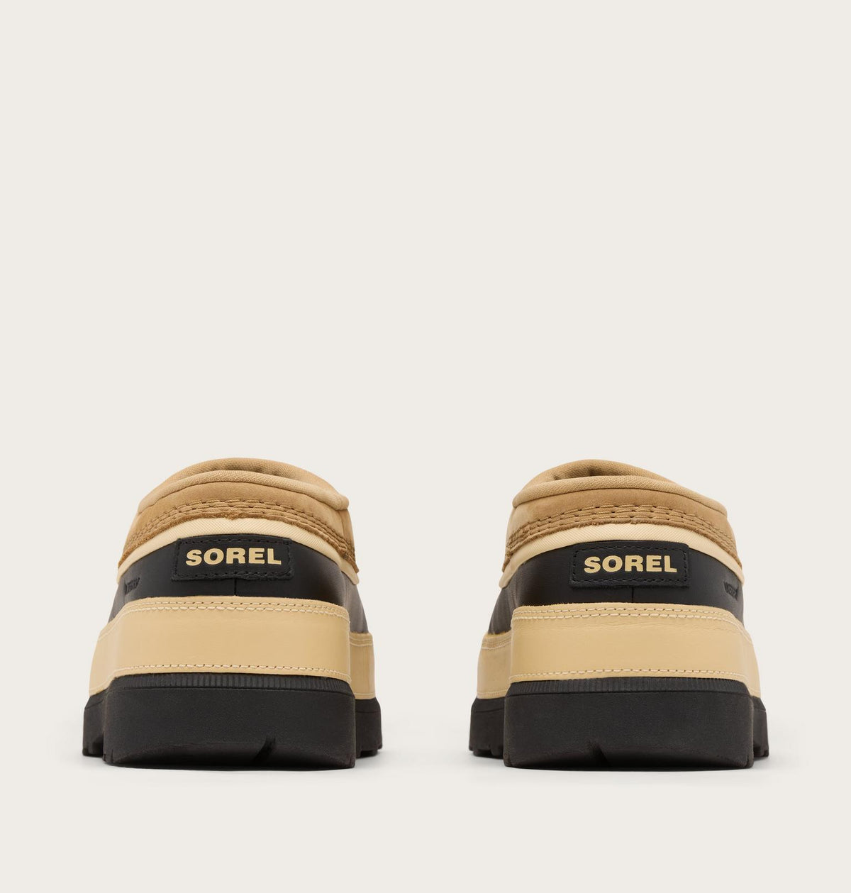 Sorel W Ambler WP Caribou Buff/Black 