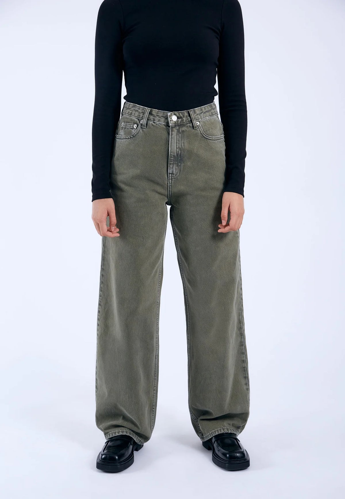 Dr.Denim Donna Jean Washed Olive