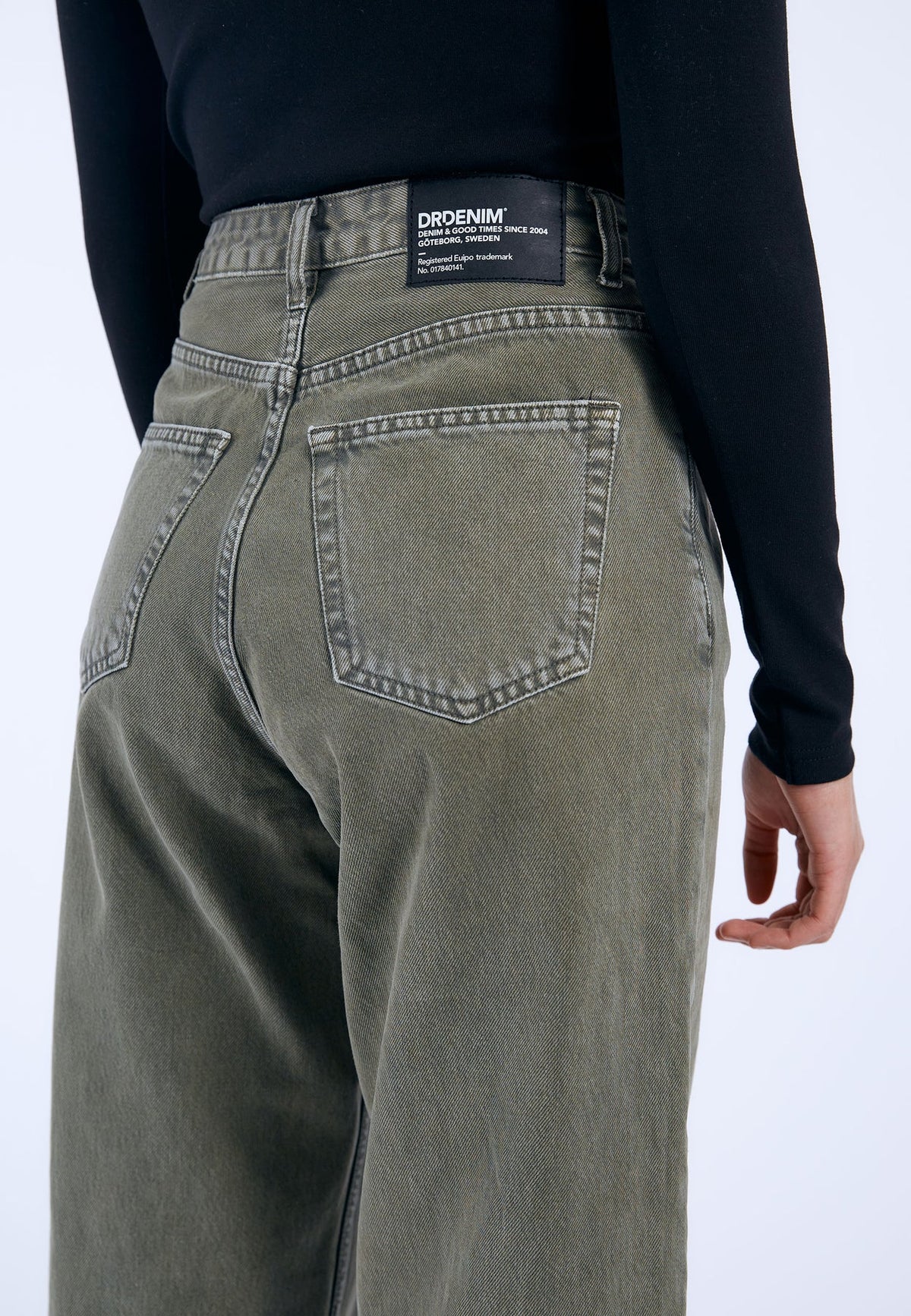 Dr.Denim Donna Jean Washed Olive