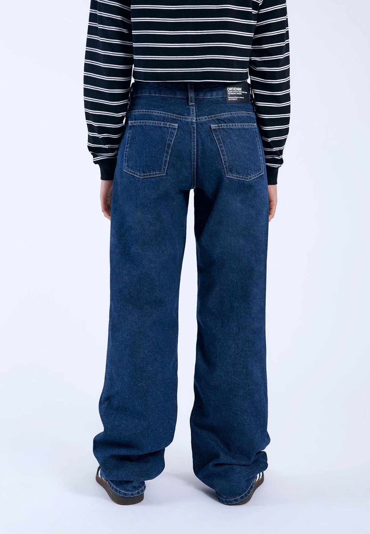 Dr.Denim Hill Jean Pebble Dark Retro