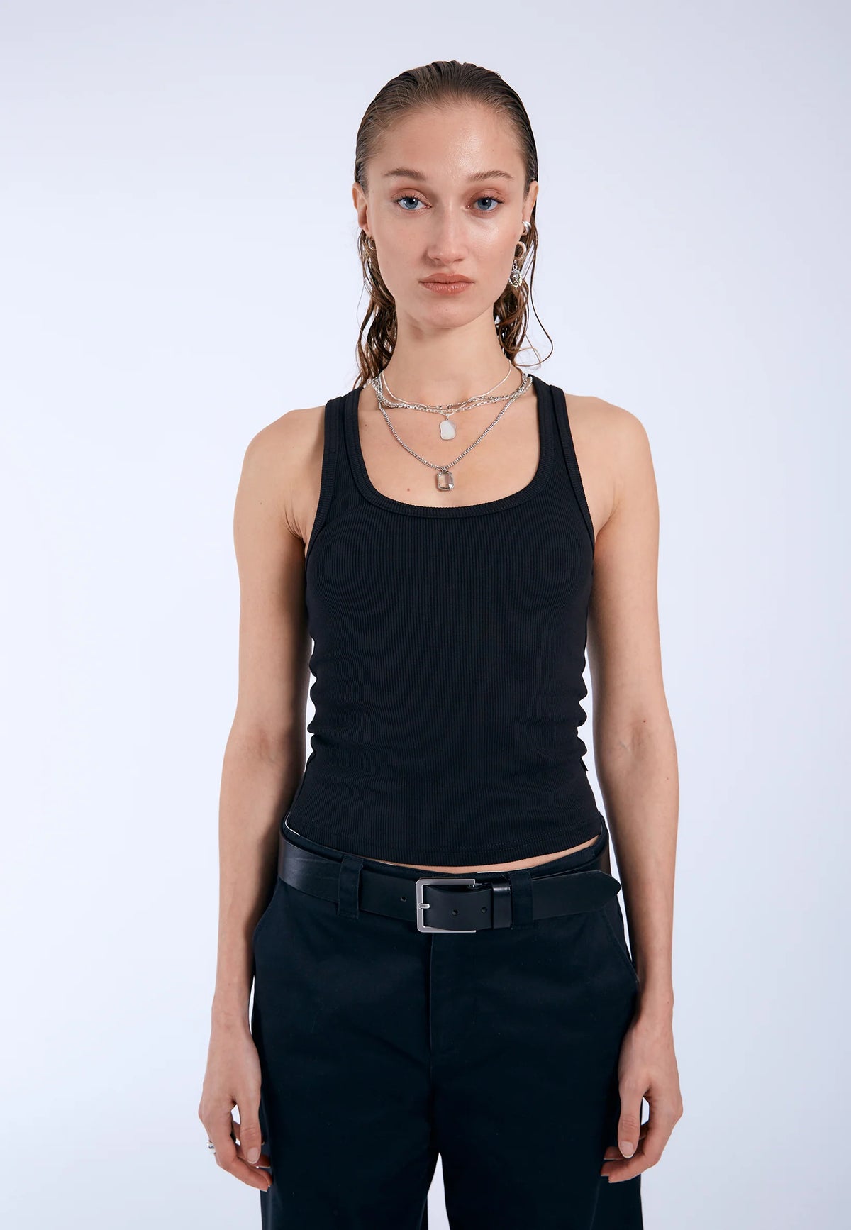 Dr. Denim W Nyla Top Black