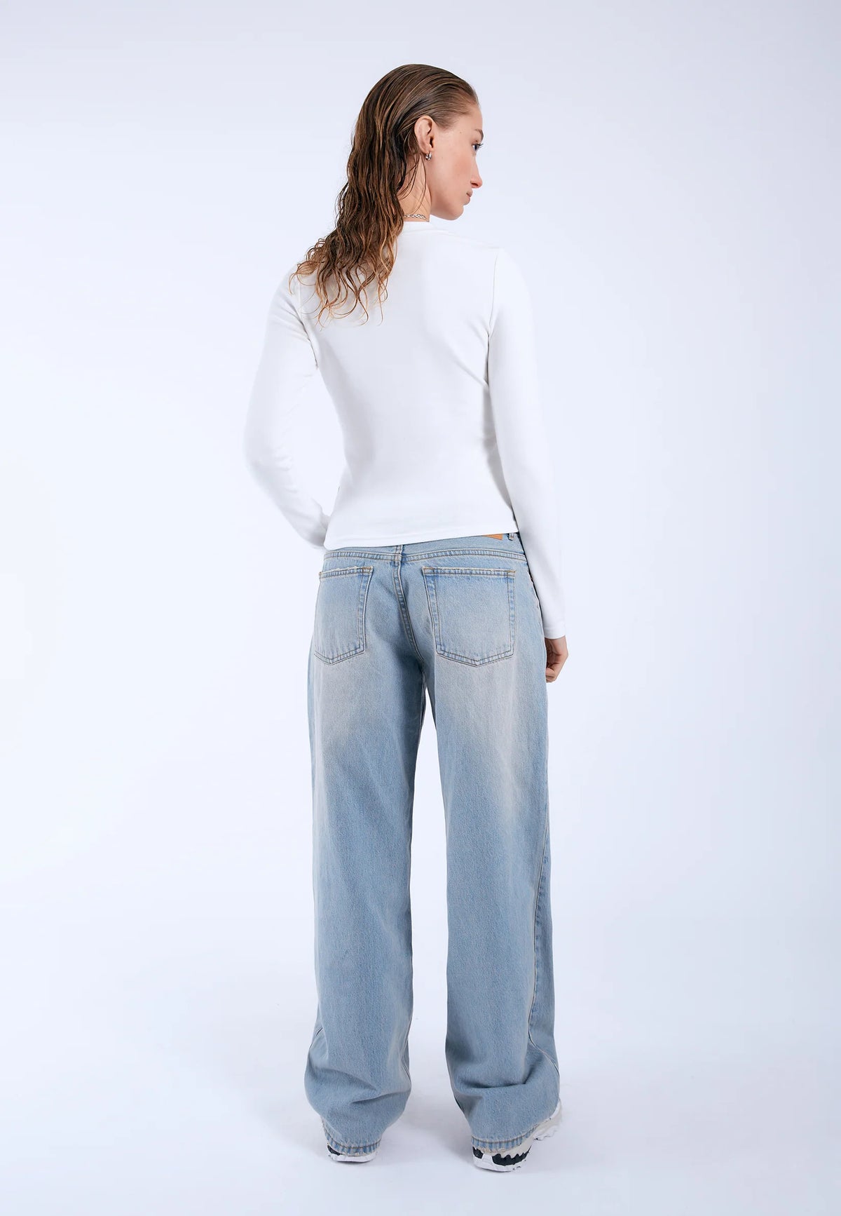 Dr. Denim W Stella Top Off White