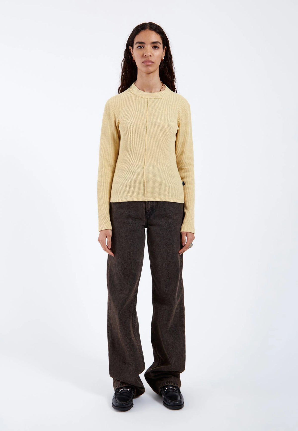 Dr.Denim W Stella Waffle Top Jojoba