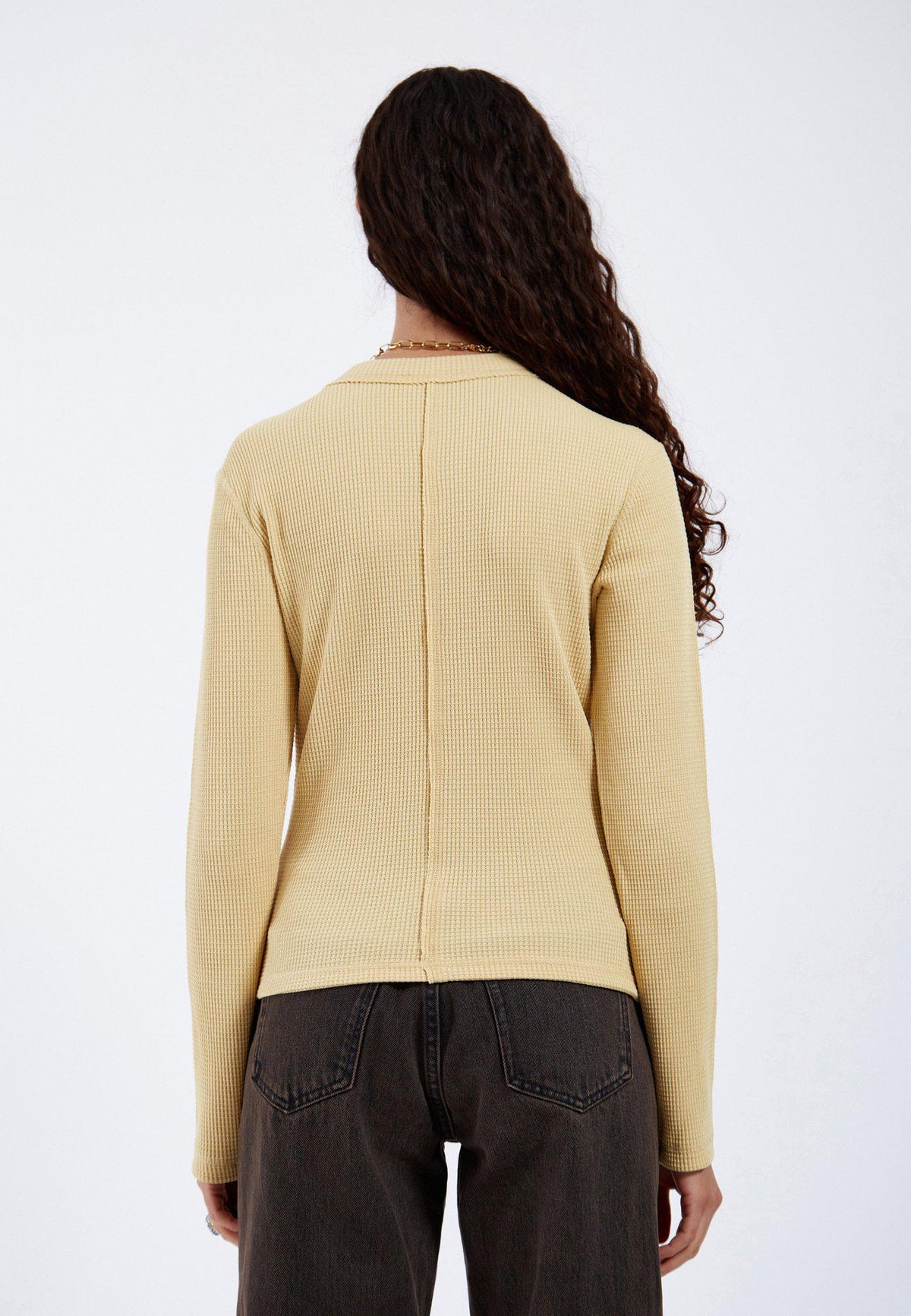 Dr.Denim W Stella Waffle Top Jojoba