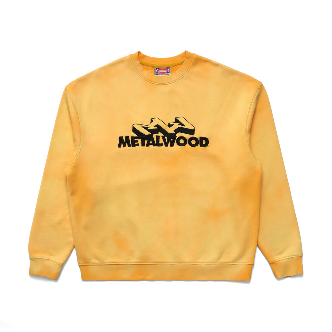 Metalwood Mountaineer Crewneck Sweatshirt Gold