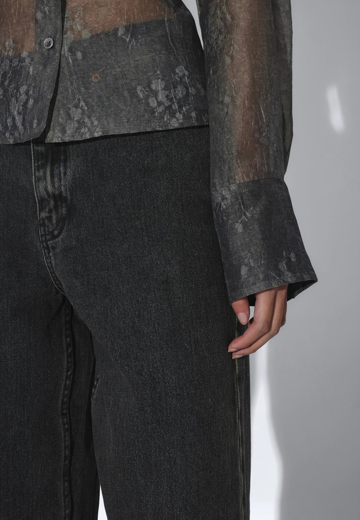 Dr.Denim W Mila Shirt Grey
