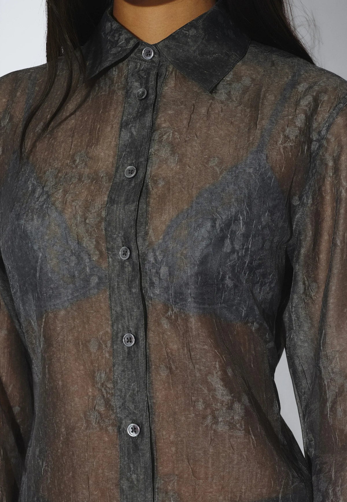 Dr.Denim W Mila Shirt Grey