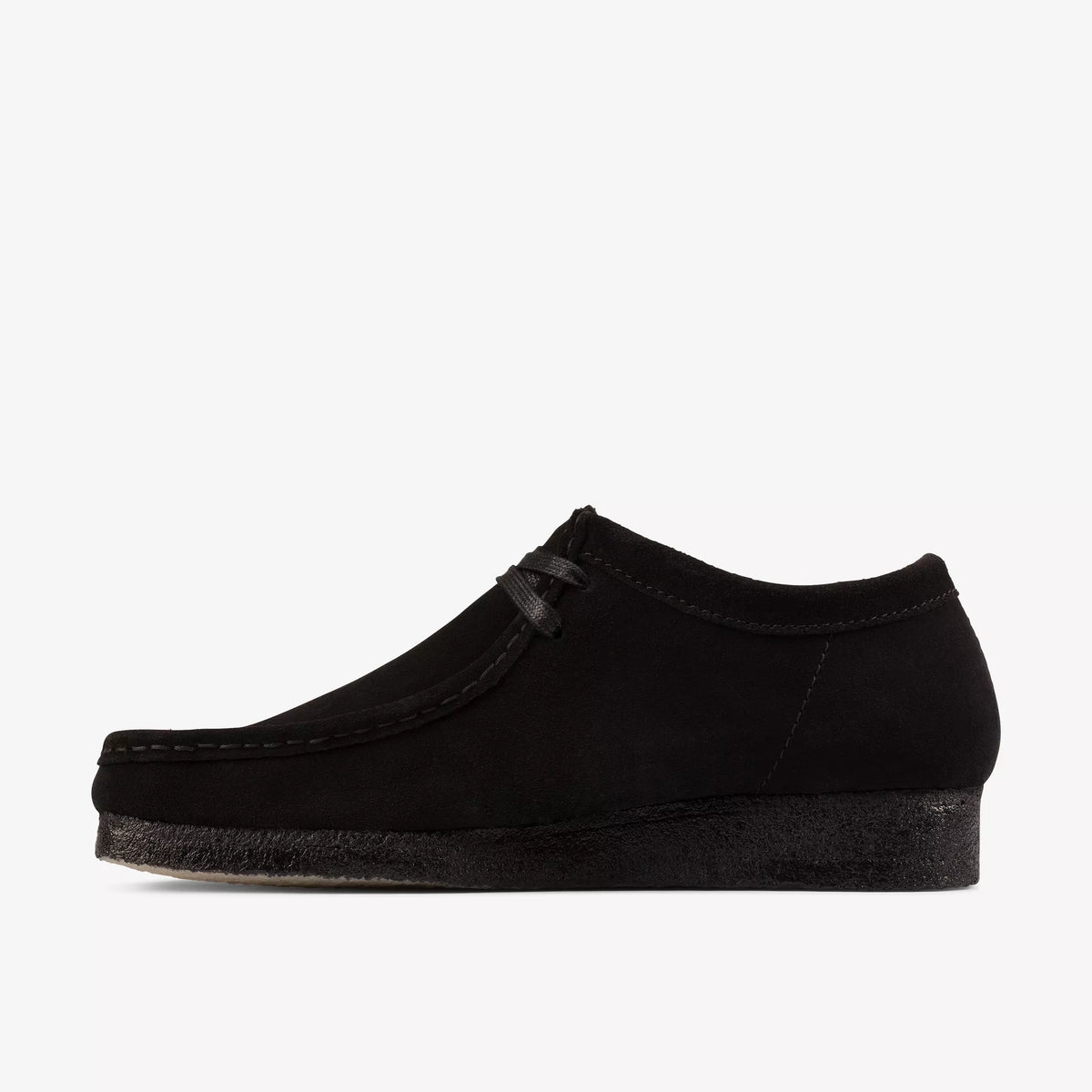 Clarks Wallabee Black Suede