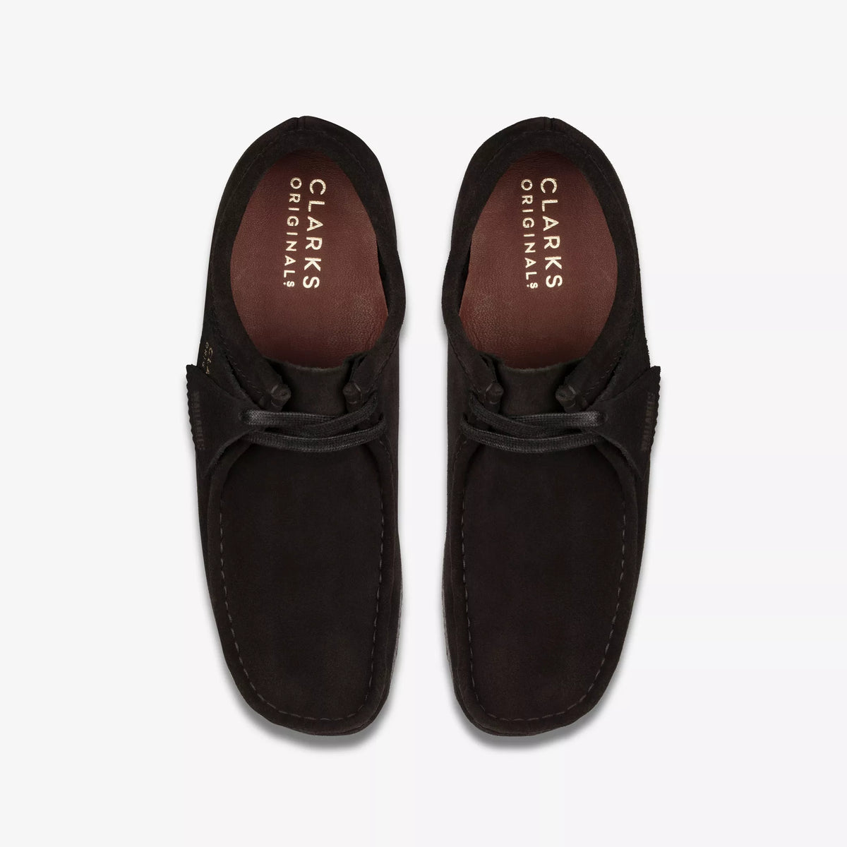 Clarks Wallabee Black Suede