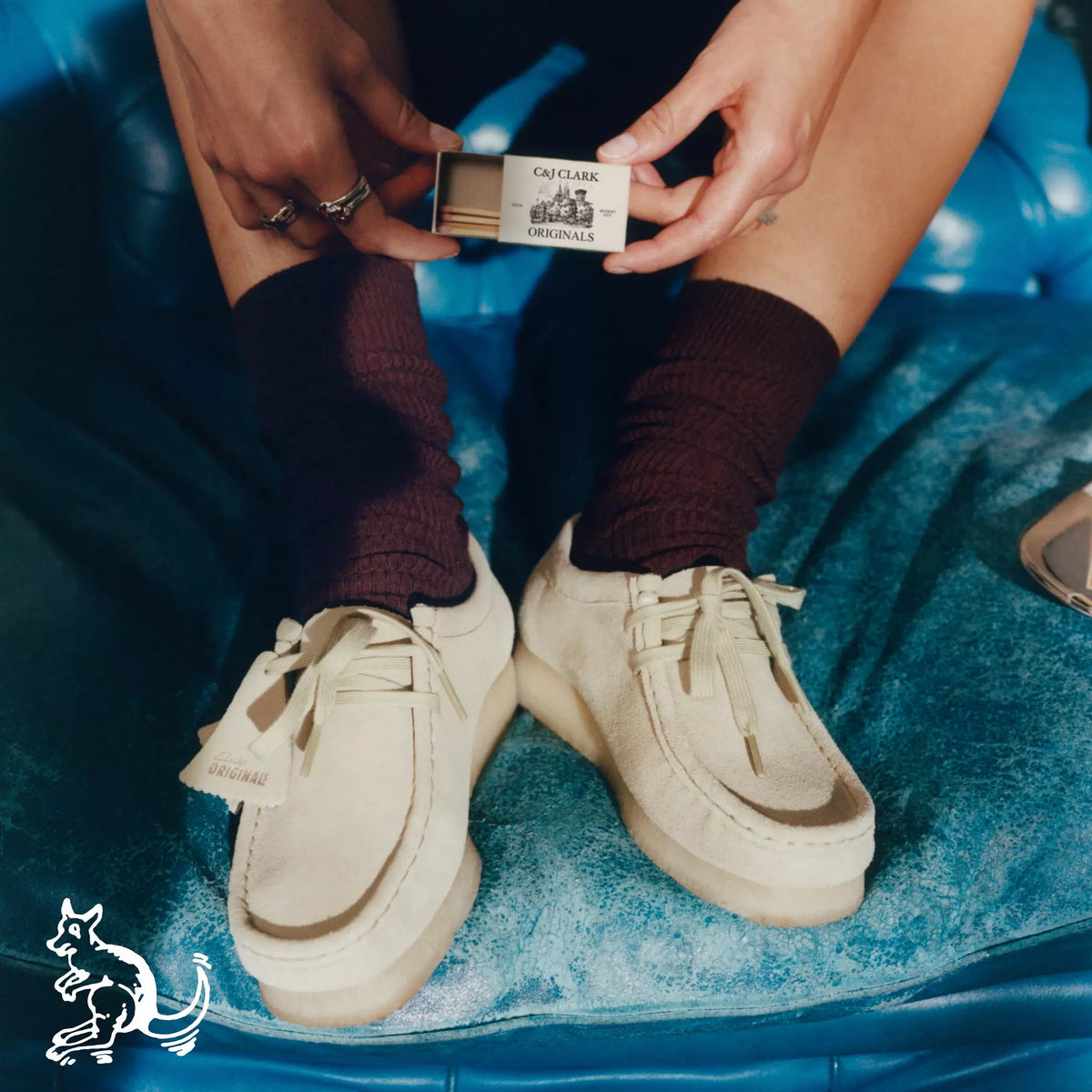 Clarks W Wallabee Maple Suede