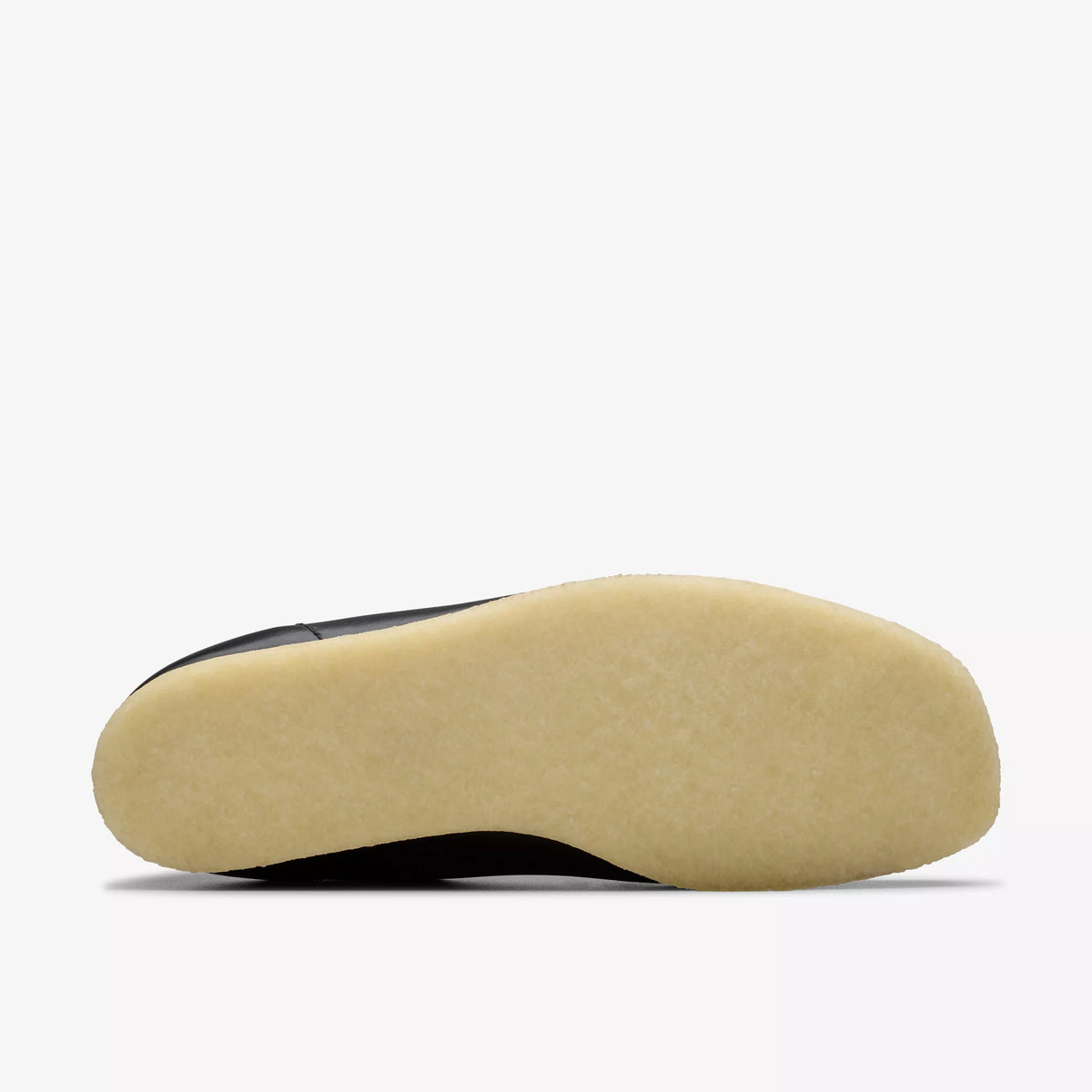 Clarks Wallabee Black Smooth Leather.