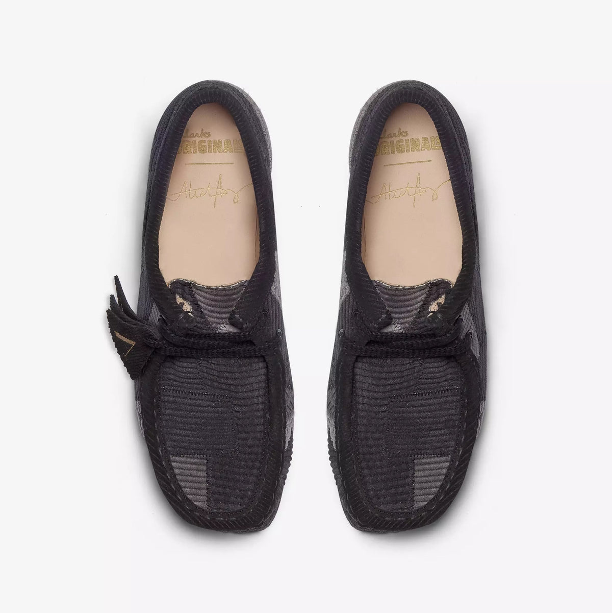 Aleali May X Clarks Originals Wallabee Grey Combination