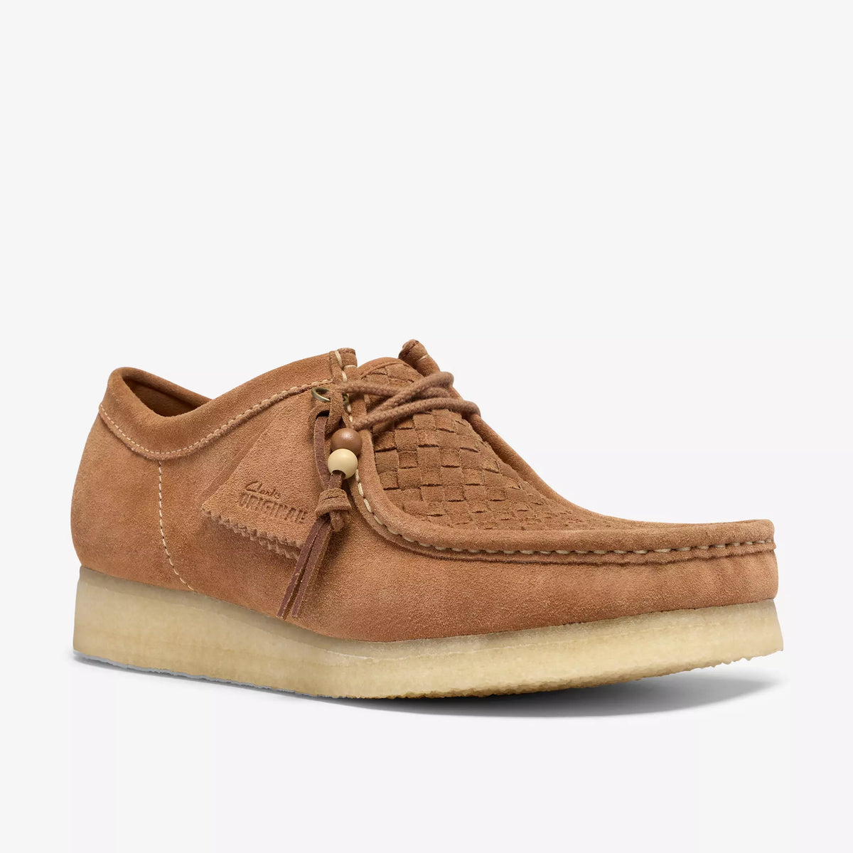 Clarks Wallabee Tan Weave