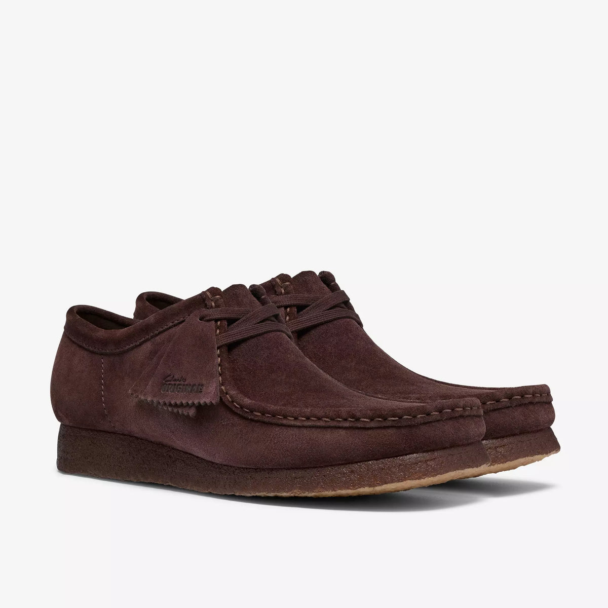 Clarks Wallabee Chocolate Suede