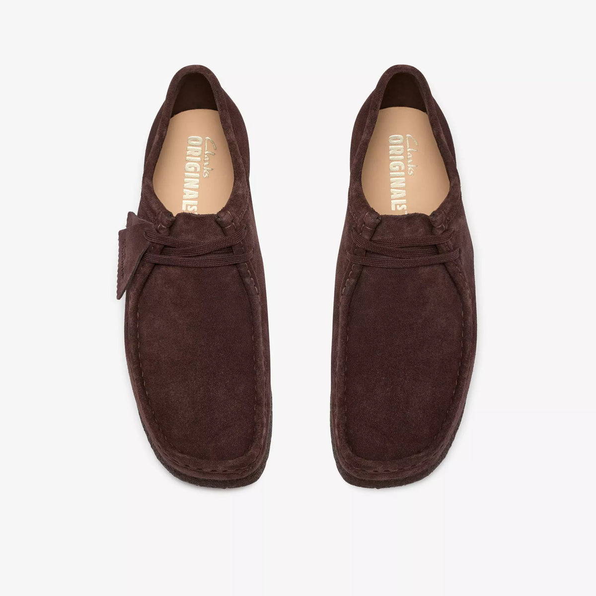 Clarks Wallabee Chocolate Suede